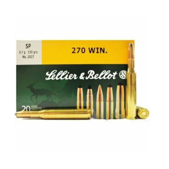 AMMUNITION - SELLIER & BELLOT AMMO 270 WIN 150GR SP EXTREME OUTDOOR SPORTS