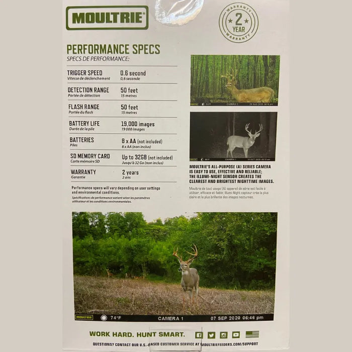 MOULTRIE AC350 GAME CAMERA 24MP