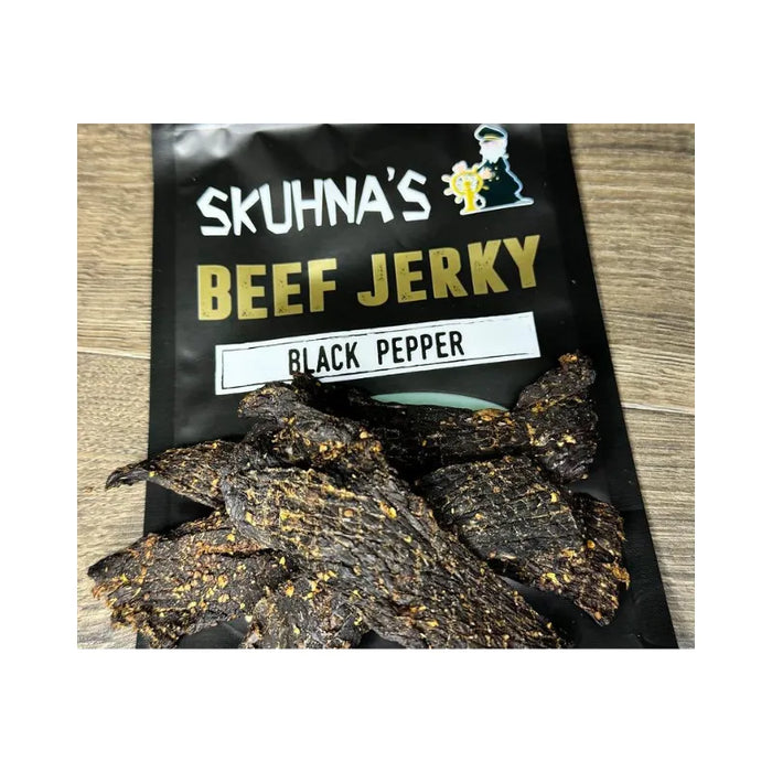 SKUHNAS BEEF JERKY - BLACK PEPPER 50GR