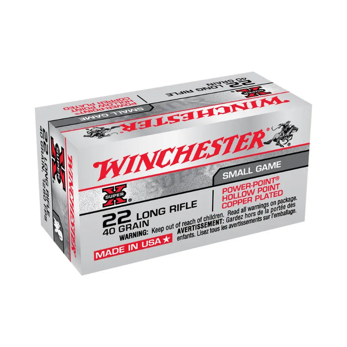 WINCHESTER 22LR 40GR POWERPOINT - 50PK