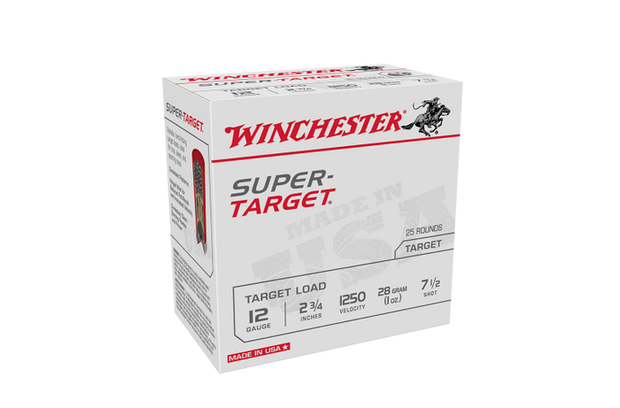 WINCHESTER SUPER TARGET 12GA 1200FPS 7.5 2-3/4 28GM - 250 PER CASE