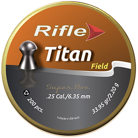 RAB FIELD SERIES TITAN ROUND 6.35/.25CAL (33.95GR),200 PACK) - EXTREME OUTDOOR SPORTS