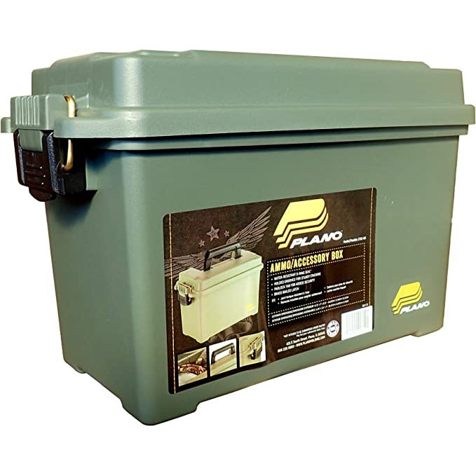 SHOOTING ACCESSORIES - PLANO FIELD / AMMO BOX GREEN EXTREME OUTDOOR SPORTS