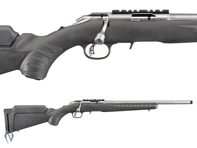 FIREARMS - RUGER AMERICAN RIMFIRE STANDARD 22WMR 18" STAINLESS 9RD EXTREME OUTDOOR SPORTS