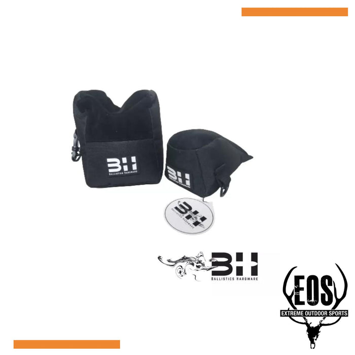 SHOOTING ACCESSORIES - BALLISTICS HARDWARE SANDBAG FRONT AND REAR SHOOTING REST COMBO FILLED EXTREME OUTDOOR SPORTS