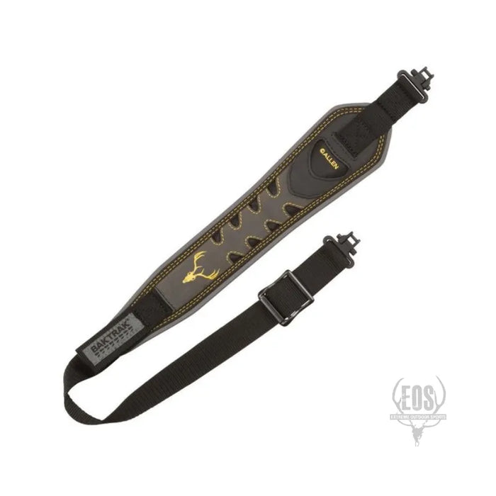 SHOOTING ACCESSORIES - ALLEN BAKTRAK® ASPEN RIFLE SLING WITH SWIVELS GREY EXTREME OUTDOOR SPORTS