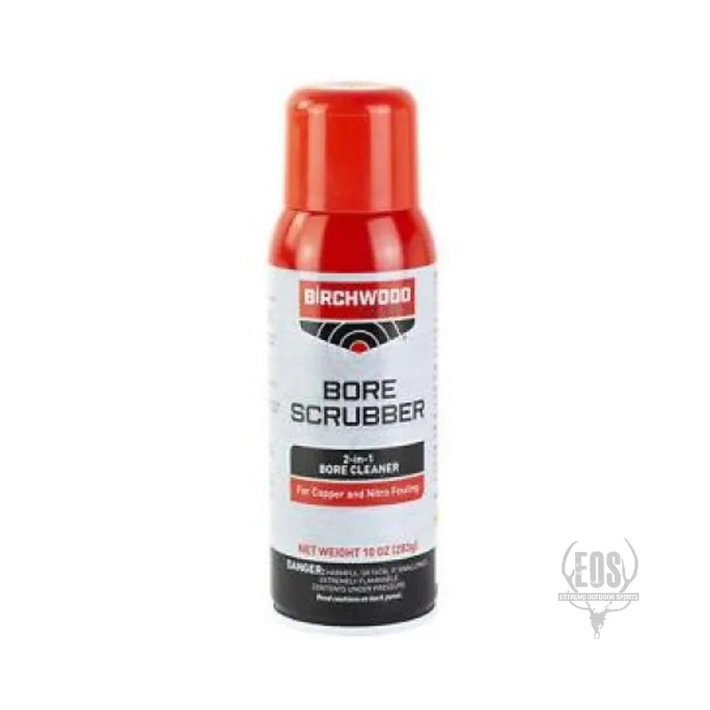 CLEANING - BIRCHWOOD CASEY BORE SCRUBBER 2-IN-1 BORE CLEANER 10oz AEROSOL EXTREME OUTDOOR SPORTS