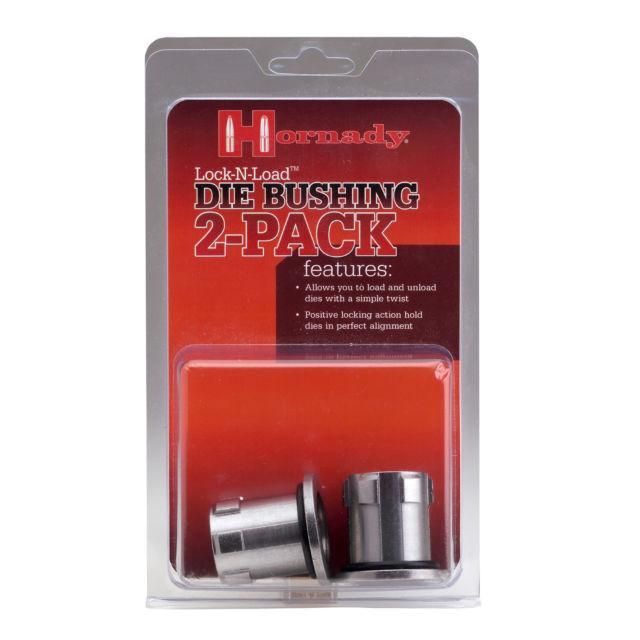 RE-LOADING - HORNADY LNL DIE BUSHES 2-PACK EXTREME OUTDOOR SPORTS