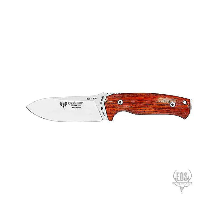 KNIVES - CUDEMAN - LIMITED EDITION (300) D/POINT 11CM BLADE, COCOBOLO WOOD W/SHEATH EXTREME OUTDOOR SPORTS