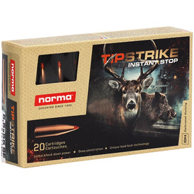 NORMA AMMO 6.5 CREEDMOOR 140GR TIPSTRIKE 20 PACK