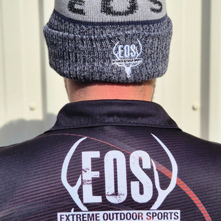 BEANIE - EOS LOGO BLUE/WHITE *2025 MODEL**