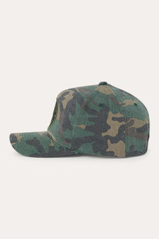 RINGERS WESTERN GROVER CANVAS BASEBALL CAP - CAMO