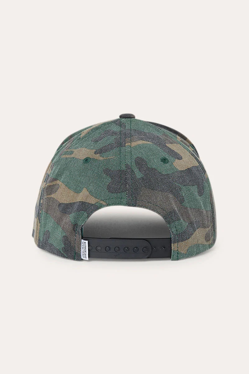 RINGERS WESTERN GROVER CANVAS BASEBALL CAP - CAMO