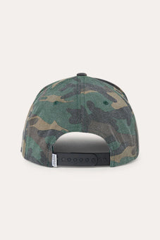 RINGERS WESTERN GROVER CANVAS BASEBALL CAP - CAMO