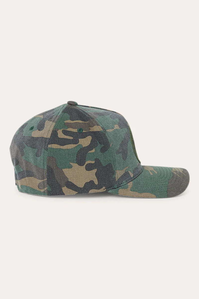 RINGERS WESTERN GROVER CANVAS BASEBALL CAP - CAMO