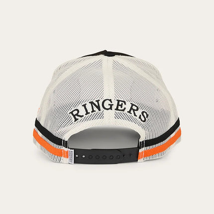 RINGERS WESTERN BIG BUCK DEEP FIT TRUCKER CAP - BLACK