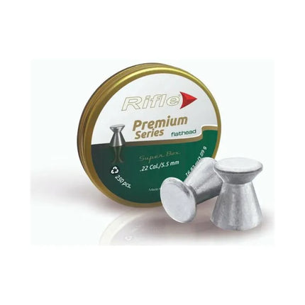 6013EX RAB PREMIUM SERIES FLATHEAD .22/5.5MM (16.82GR , 250 PACK)