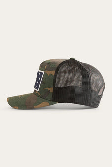 RINGERS WESTERN SOUTHERN SON TRUCKER CAP - CAMO