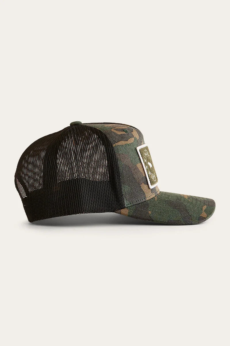RINGERS WESTERN SOUTHERN SON TRUCKER CAP - CAMO