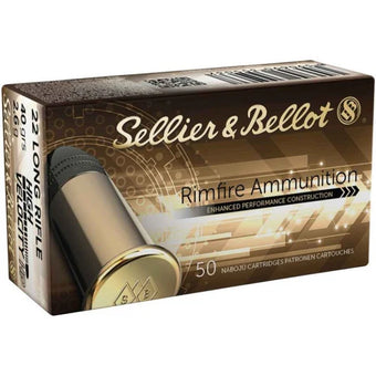 SELLIER & BELLOT 22LR 40GR HV - 50PK