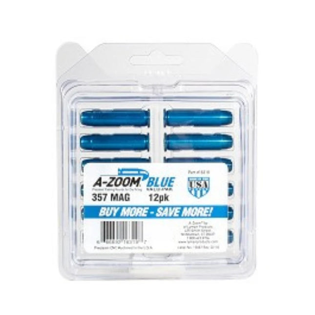 A-ZOOM SNAP CAPS 357 MAG - 12PK