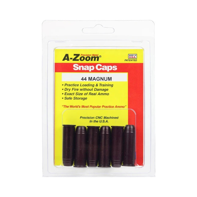 A-ZOOM SNAP CAPS 44 MAGNUM - 6PK