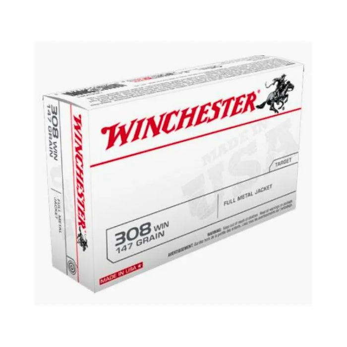WINCHESTER USA VALUE PACK 308WIN 147GR FMJ