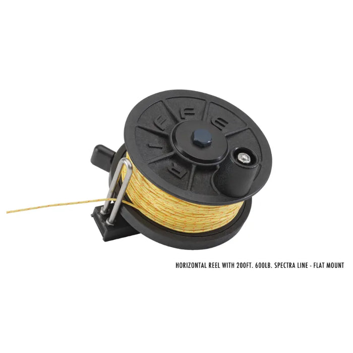 RIFFE HORIZONTAL N.F. REEL (200 FT. X 600 LB LINE) - RADIAL MOUNT INCL ...