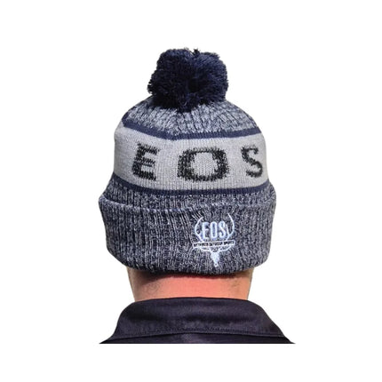 BEANIE - EOS LOGO BLUE/WHITE *2025 MODEL**