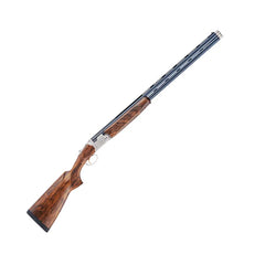 is a refined over-and-under shotgun built for competitive clay shooting and field use.