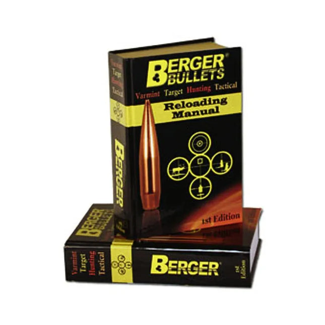 BERGER BULLETS 1ST EDITION RELOADING MANUAL