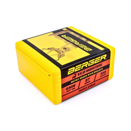 BERGER PROJ 6MM 87GR VLD HUNTING