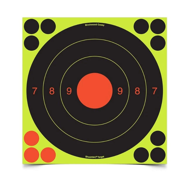BIRCHWOOD CASEY UIT SHOOT N C 20 CM 25/50 METER TARGET - 6 PACK