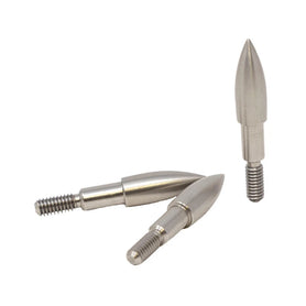 BOHNING PREMIUM SCREW IN FIELD TIPS S/S OD (12PK)