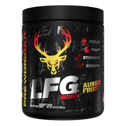 BUCKED UP LFG Pre-Workout - Flavor: Koala Freak - Aussie Fruit (Peach/Mango)