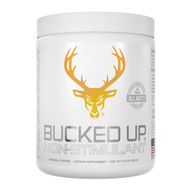 BUCKED UP Stim Free Pre-Workout - Flavor: Orange Mango