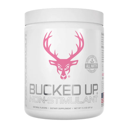 BUCKED UP Stim Free Pre-Workout - Flavor: Pink Lemonade
