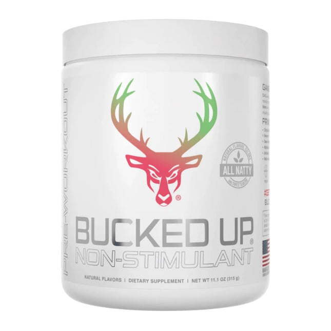 BUCKED UP Stim Free Pre-Workout - Flavor: Strawberry Kiwi
