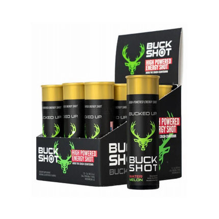 Bucked Up Buck Shots - Watermelon Energy Shot (12 PACK)