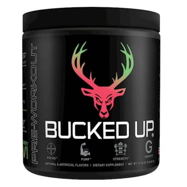 Bucked Up Pre-Workout - 30 Serving - Flavors: Strawberry Kiwi