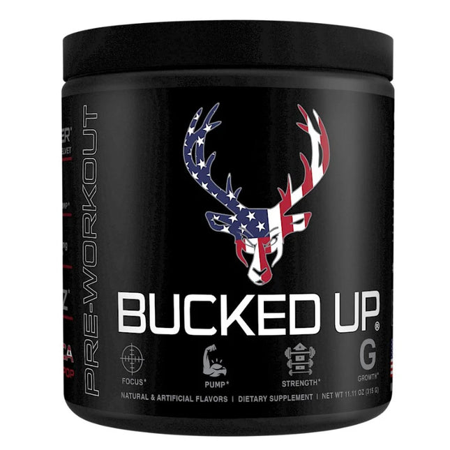 Bucked Up Woke AF - High Stimulant Pre-Workout - 30 Serving - Flavor: Rocket Pop