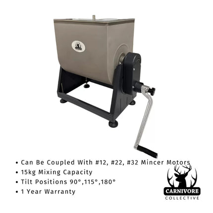 CARNIVORE COLLECTIVE 15KG ROTATABLE MEAT MIXER