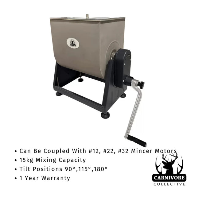 CARNIVORE COLLECTIVE 15KG ROTATABLE MEAT MIXER