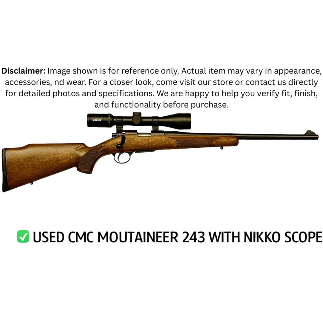 CMC MOUTAINEER 243 WITH NIKKO SCOPE