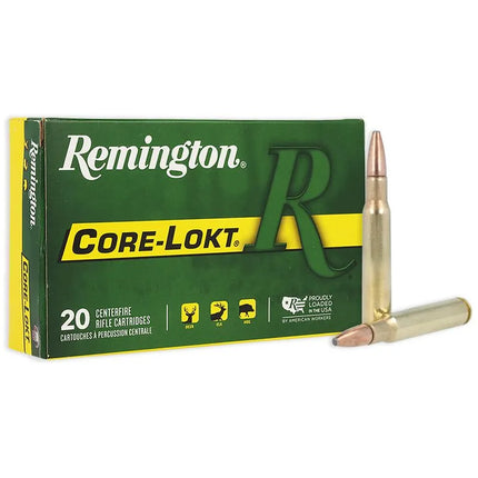 REMINGTON 30-06 SPR 150GR CORE-LOKT - 20PK