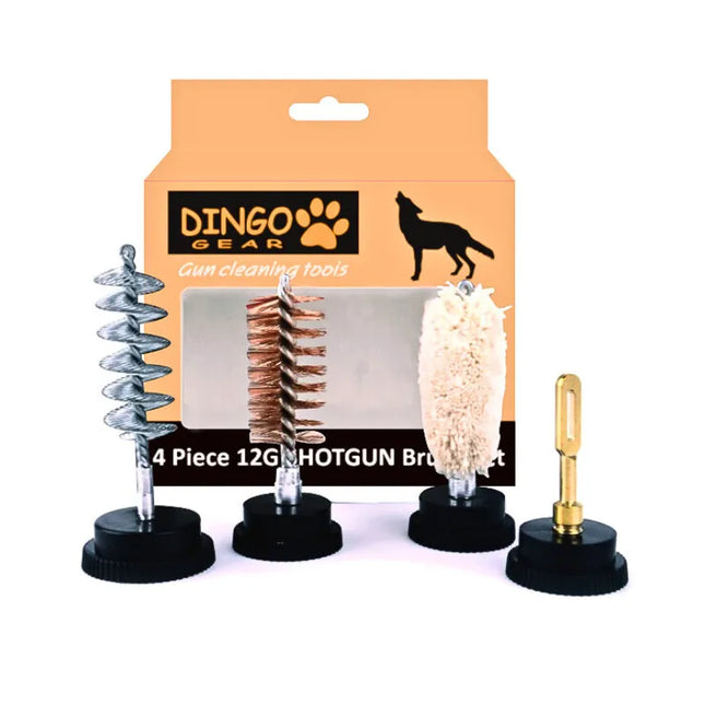 DINGO GEAR 12G SHOTGUN 4PC BRUSH SET