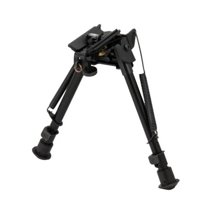 DINGO GEAR BIPOD ALUM WITH SWIVEL HEAD, LOCKING SYSTEM, HEIGHT 6"-9" (15.24-22.85CM)