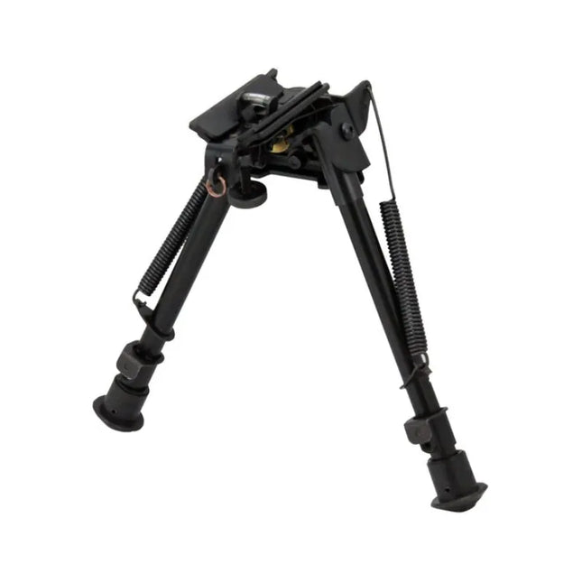 DINGO GEAR BIPOD ALUM WITH SWIVEL HEAD, LOCKING SYSTEM, HEIGHT 7.9-11.4" (20-28.9CM)