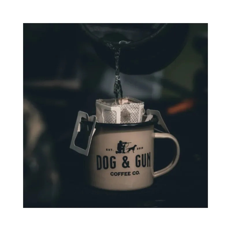 DOG AND GUN COFFEE PRE-LOADED DRIP FILTERS - 15 PACK