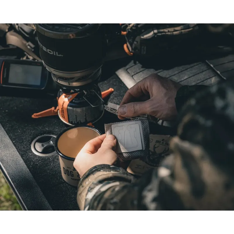 DOG AND GUN COFFEE PRE LOADED FILTERS - NAKED PACKS - 40 NAKED PACK 560G